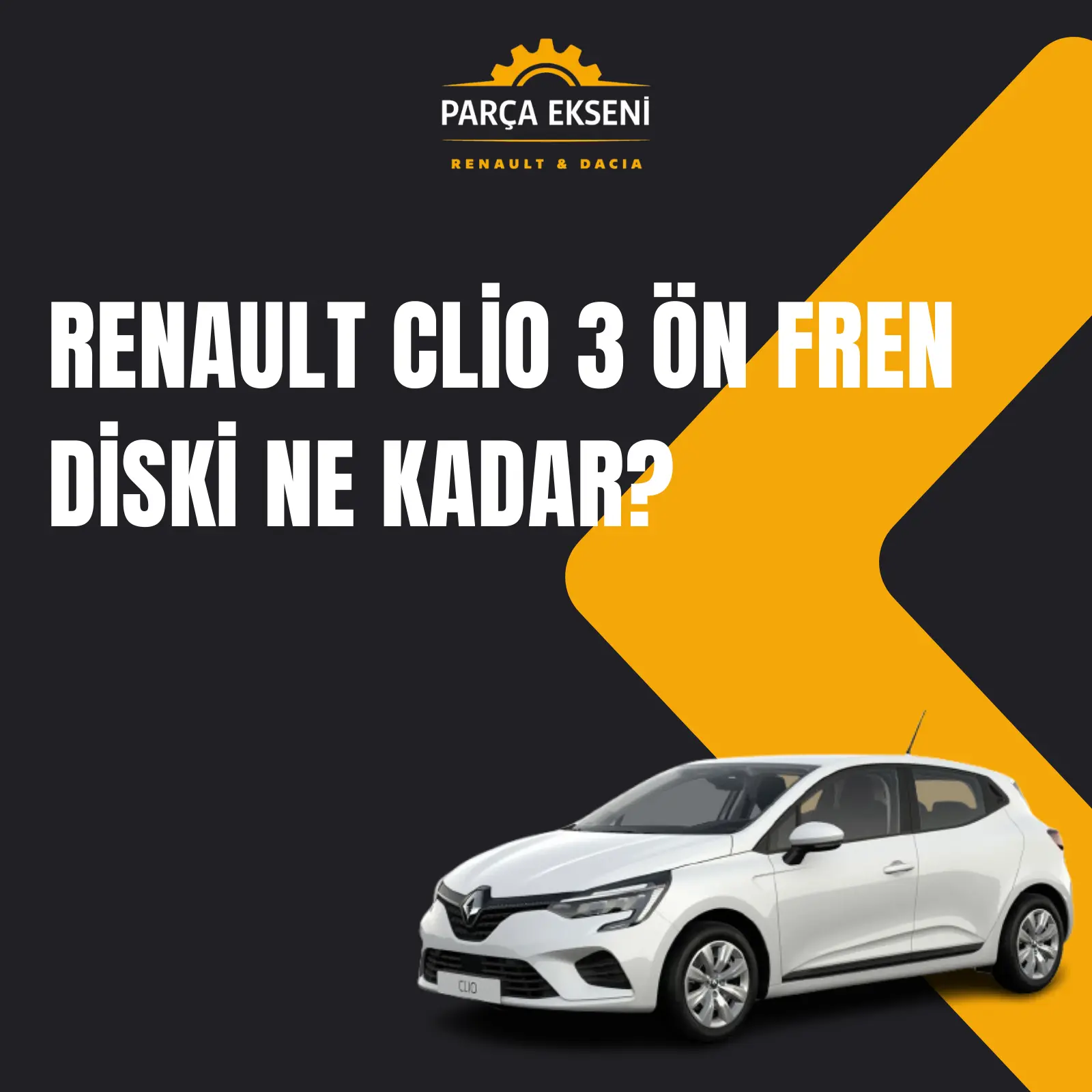 renault clio 3 on fren diski
